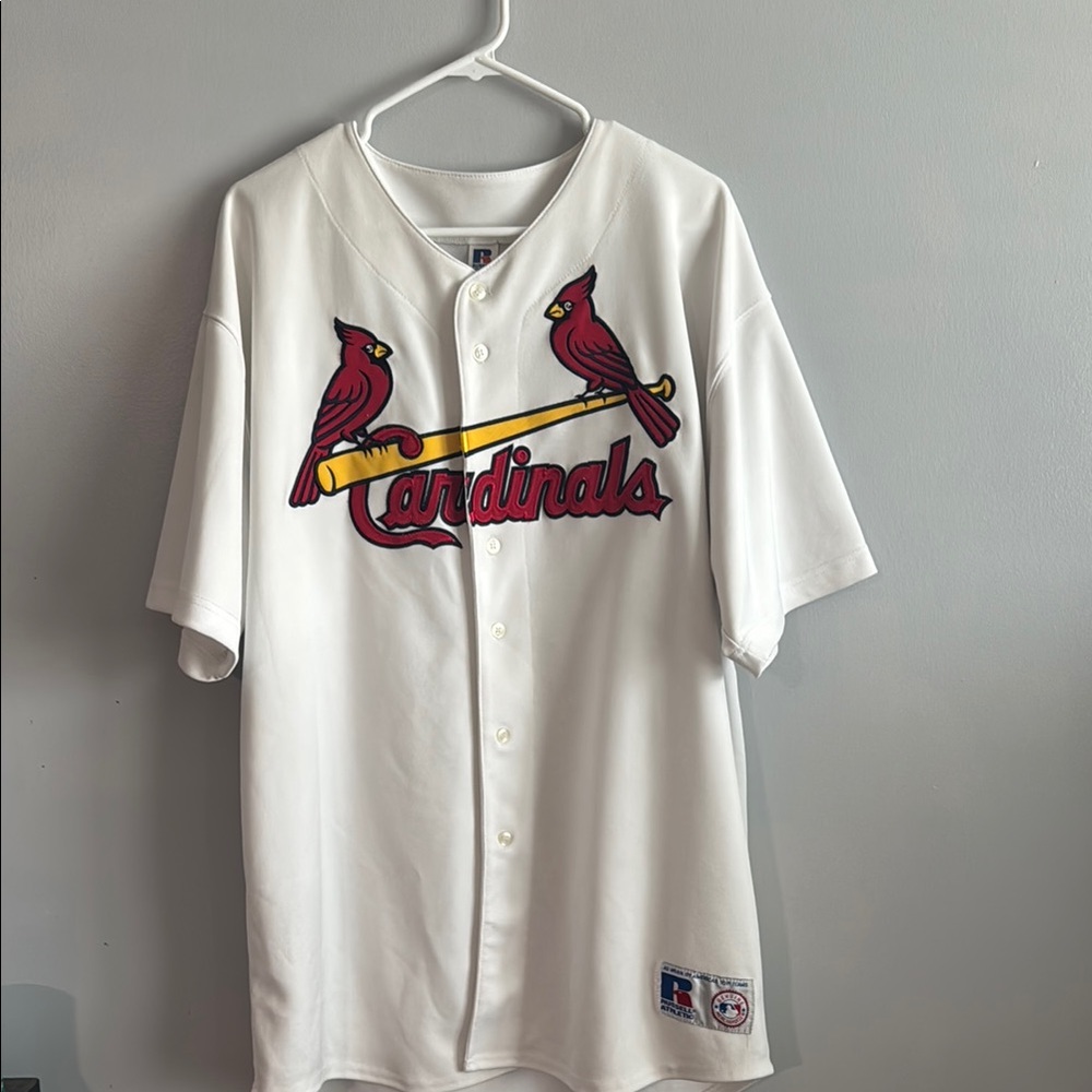 White Cardinals Albert Pujols Baseball Jersey